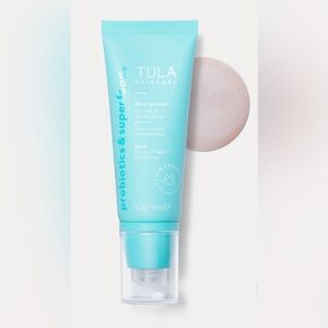 Tula filter primer in Luna for fair/light skin tones in 1 fl oz.